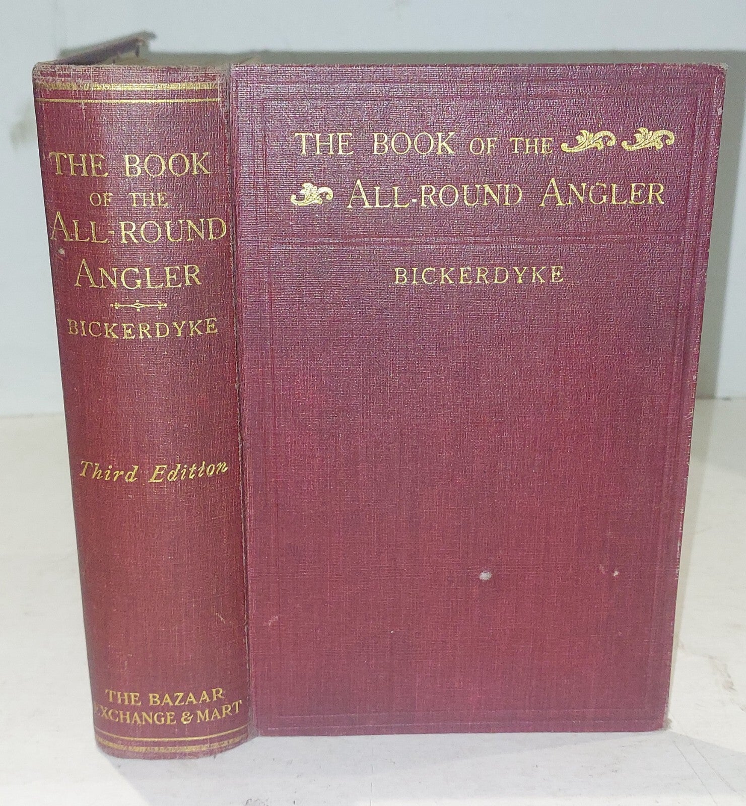  John Bickerdyke - The Book of the All-Round Angler - Vintage HardBack Book 0