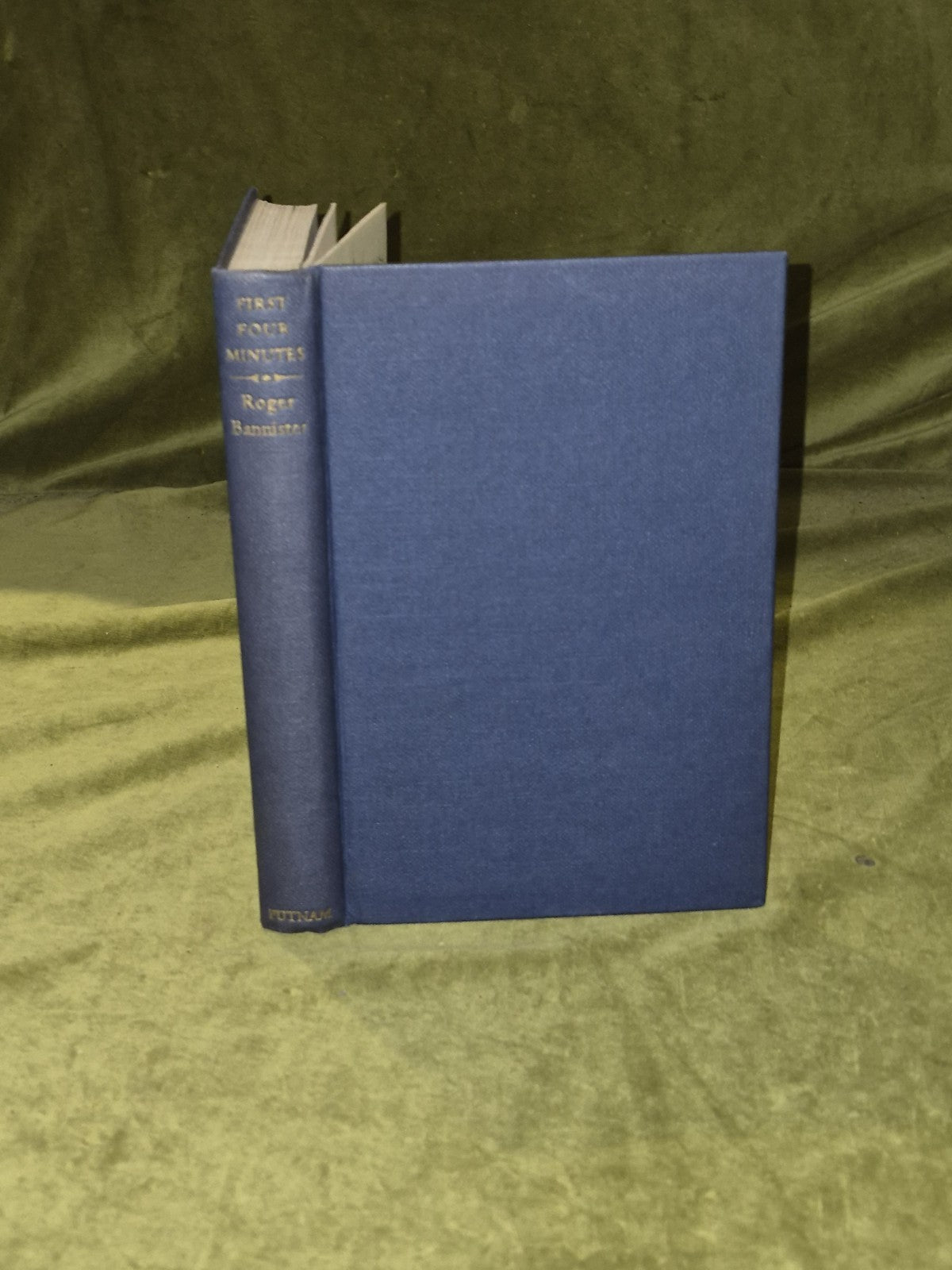 First Four Minutes - Roger Bannister, 1955 First Edition SIGNED BY AUTHOR0