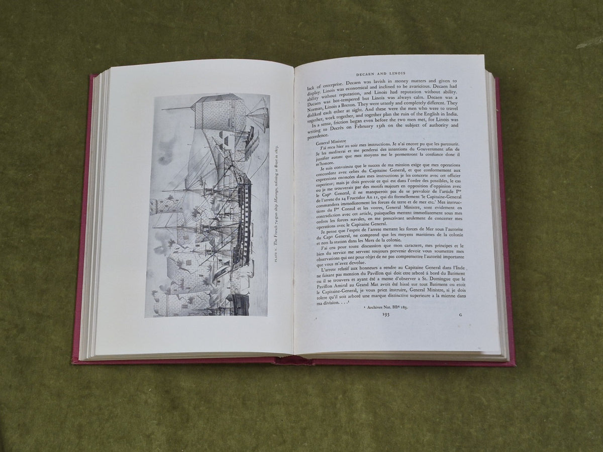 War in the Eastern Seas 1793-1815 - C Northcote Parkinson , George Alen 1st 195411