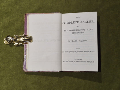 The Complete Angler or The Contemplative Man's Recreation - Izaak Walton , Stock4