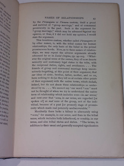 The Secret of the Totem by Andrew Lang (1905 first edition)8
