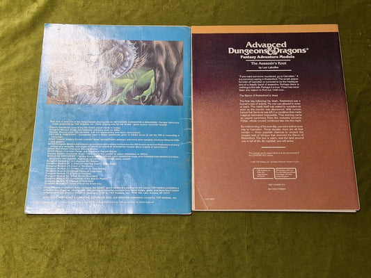 AD&D modules L1-L2 The Secret of Bone Hill/The Assassin's Knot1