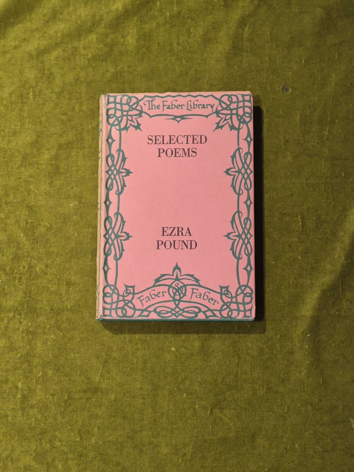 Selected Poems by Ezra Pound , Faber & Faber 1935 Early New Edition HB DJ0