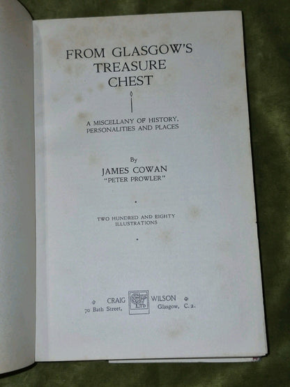 From Glasgow's Treasure Chest (1951 First Edition) James Cowan6