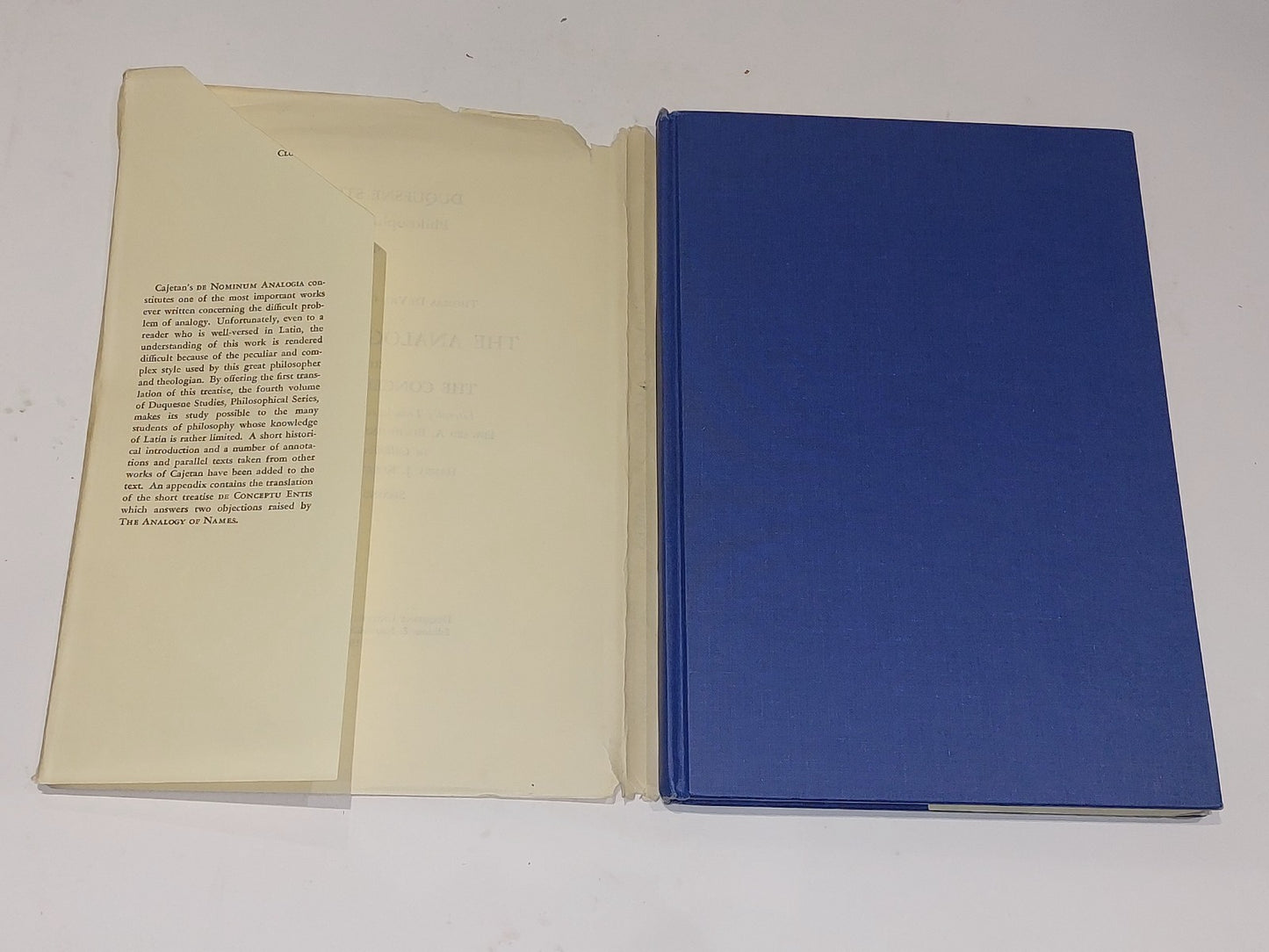 The Analogy of Names and The Concept of Being  Duquesne Studies (1959) Second Ed3