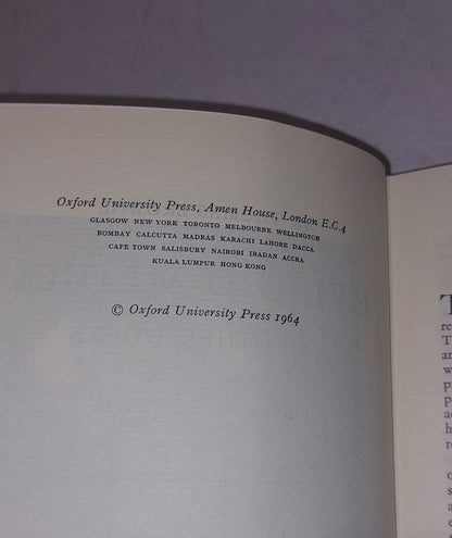 RELIGIO MEDICI AND OTHER WORKS.EDITED BY L C MARTIN  Hardback.  Good4