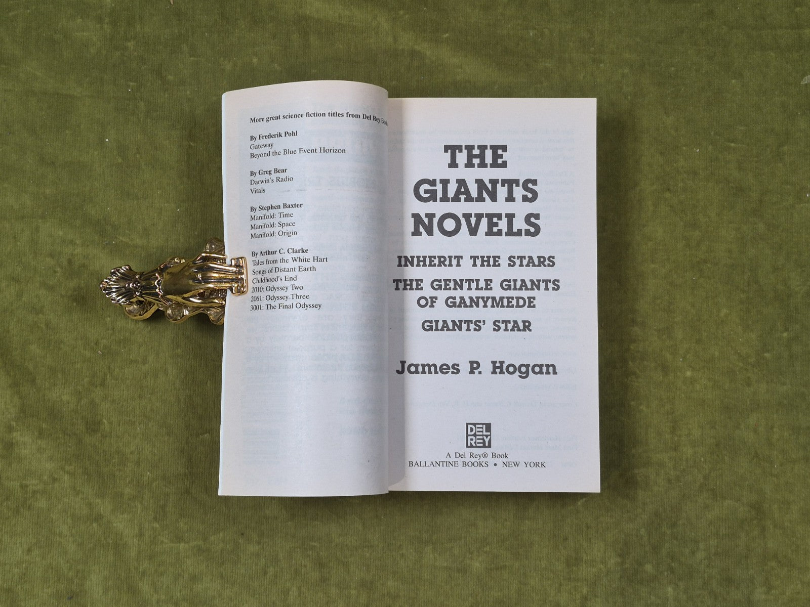 The Giants Novels (omnibus) by James P Hogan , Del Rey 1994 PB3