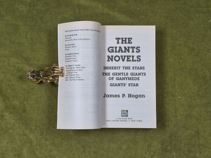 The Giants Novels (omnibus) by James P Hogan , Del Rey 1994 PB3