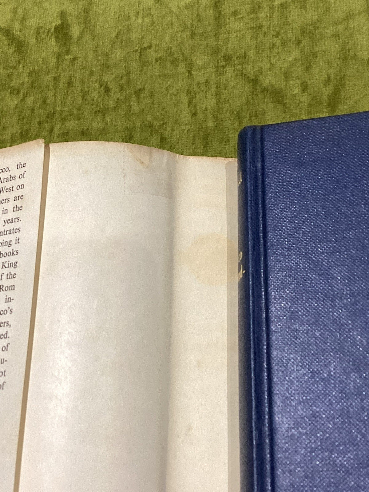 Morocco Independent Under Mohammed The Fifth  Rom Landau (1961) 1st Ed Hb Dj4