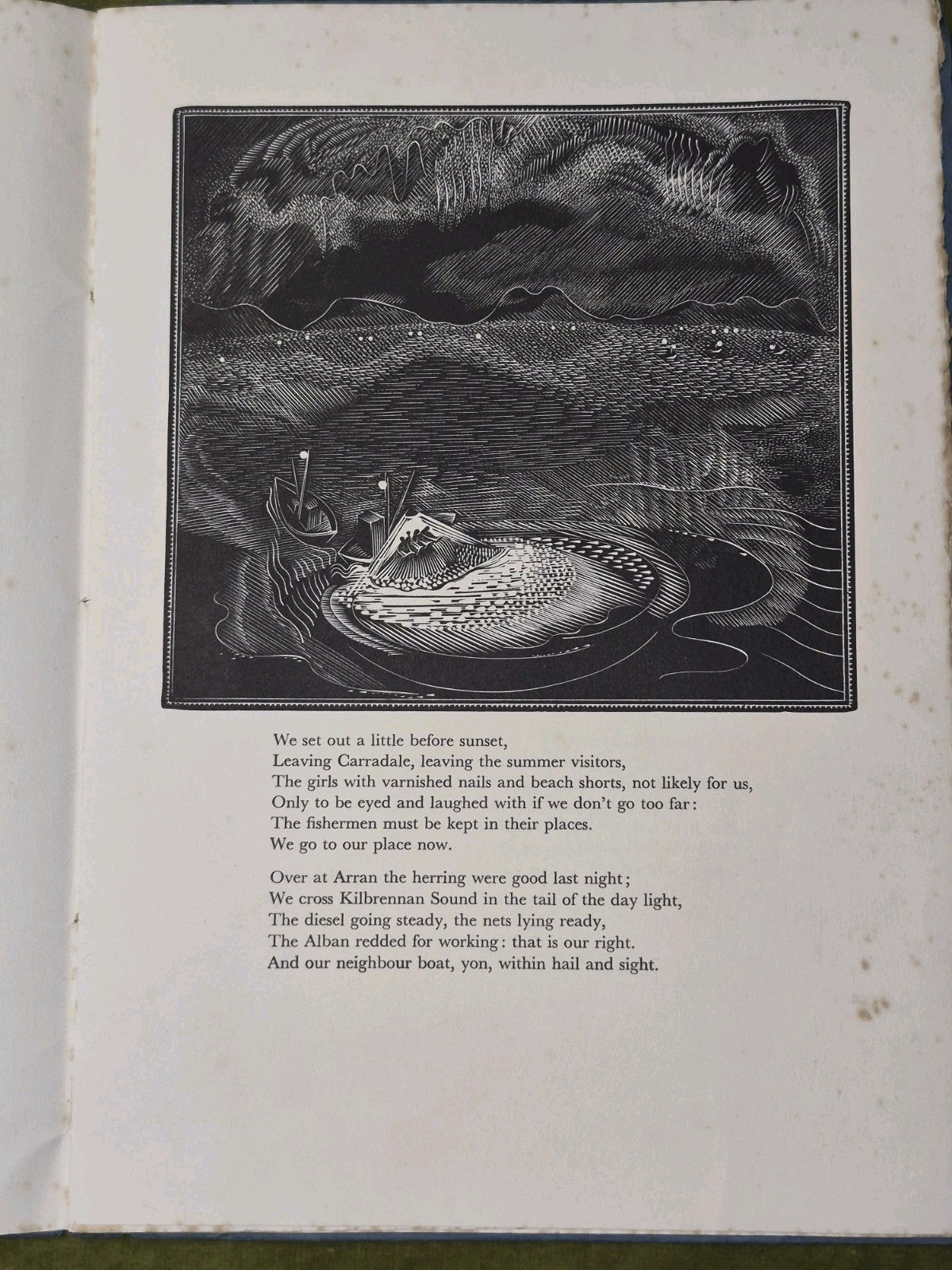 The Alban Goes Out Naomi Mitchison Gertrude Hermes 1939 Raven Press Woodcuts2