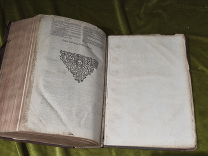 1637 Greek-Roman Lexicon - In Quo Ex Primitivorum - Ioannis Scapulae - Leather11