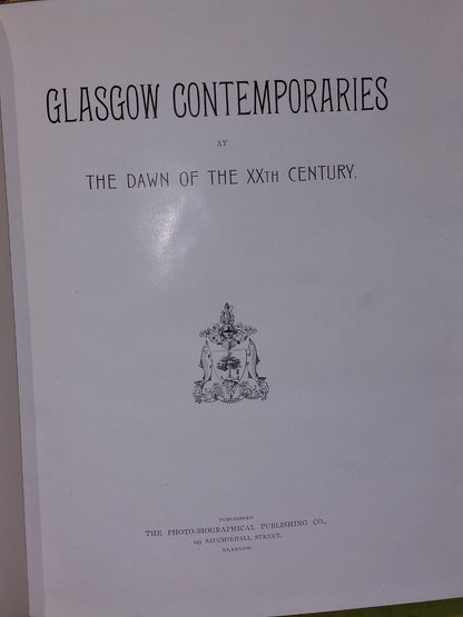 Glasgow Contemporaries At the Dawn of the XXth Century Large Gilded Vellum7