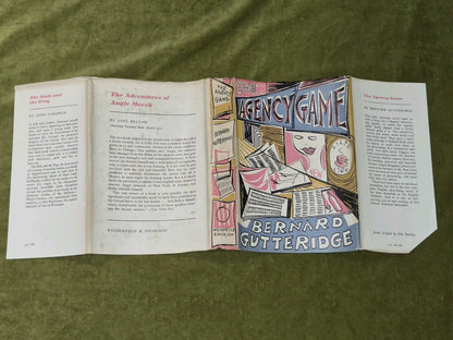 The Agency Game. Bernard Gutteridge. 1st edition 1954 HB DJ3