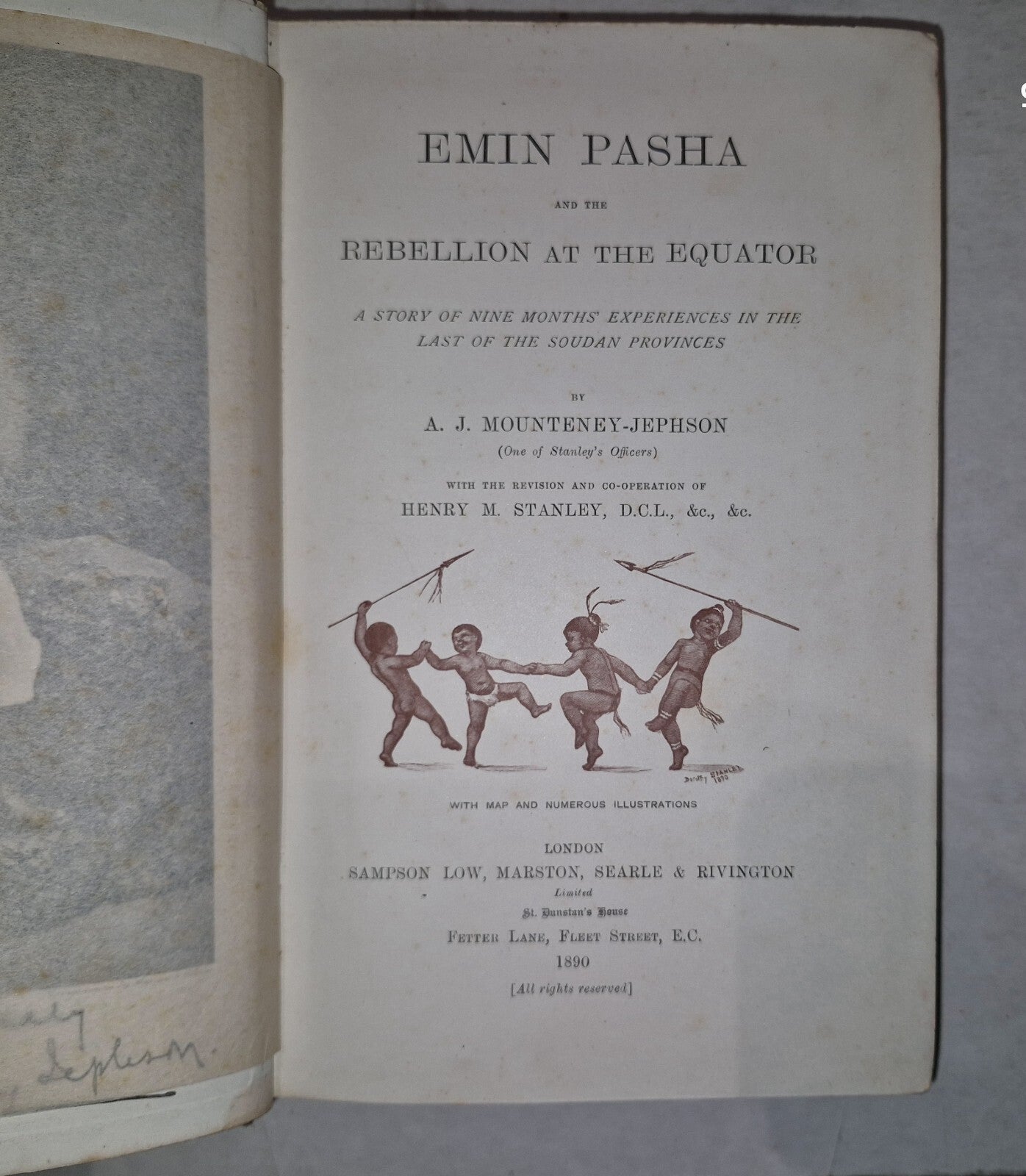 1890 Emin Pasha and the Rebellion at the Equator A.J. MounteneyJephson.7