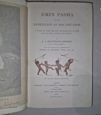 1890 Emin Pasha and the Rebellion at the Equator A.J. MounteneyJephson.7