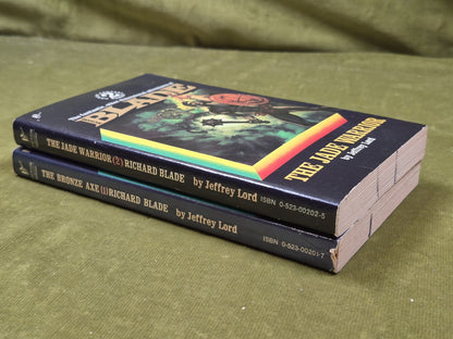 Blade Jeffrey Lord The Bronze Axe The Jade Warrior Set 1969 First Edition2