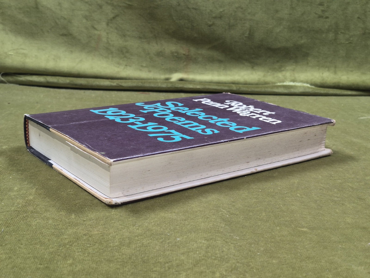 Selected Poems, 1923-75 by Robert Penn Warren -Secker & Warburg 1976 1st HB DJ8