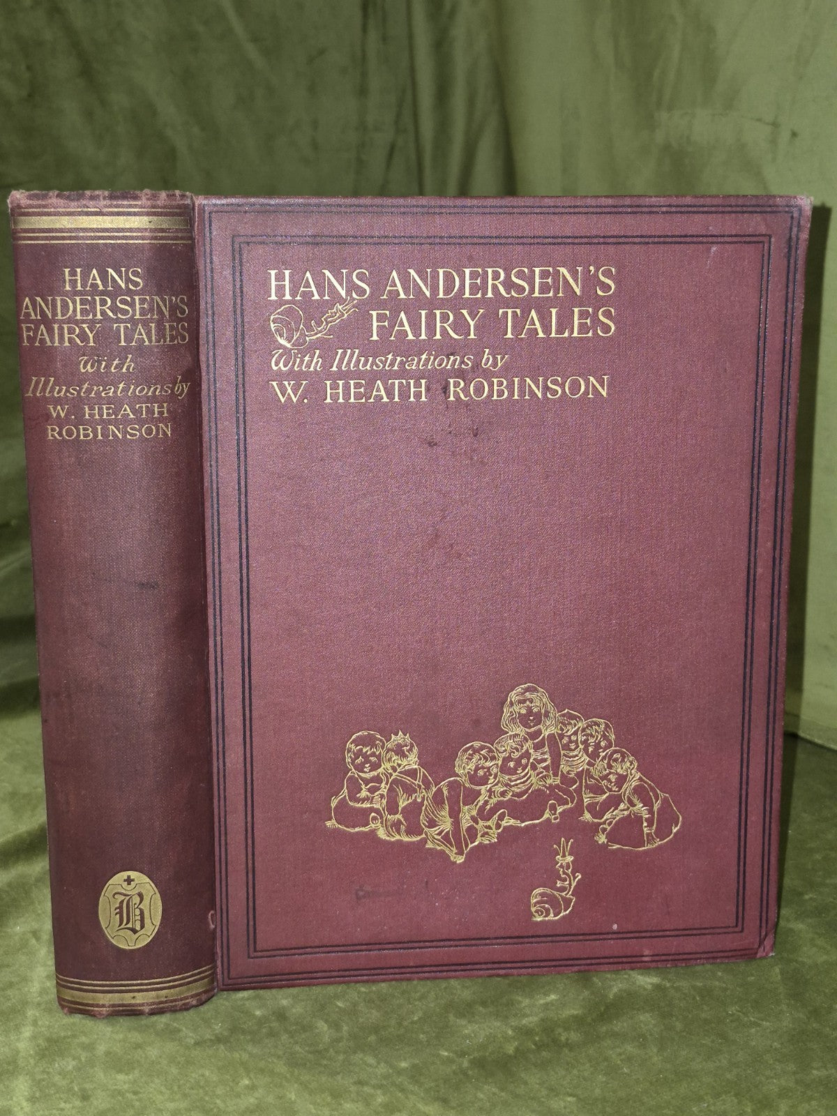 Hans Christian Andersen's Fairy Tales ~ Heath Robinson ~ 1920 Boots Edition0