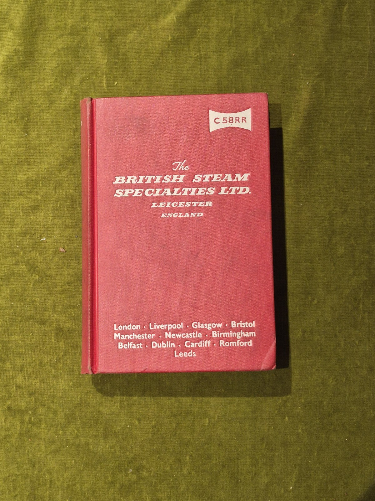 The British Steam Specialties Ltd (Leicester, England) C58RR0