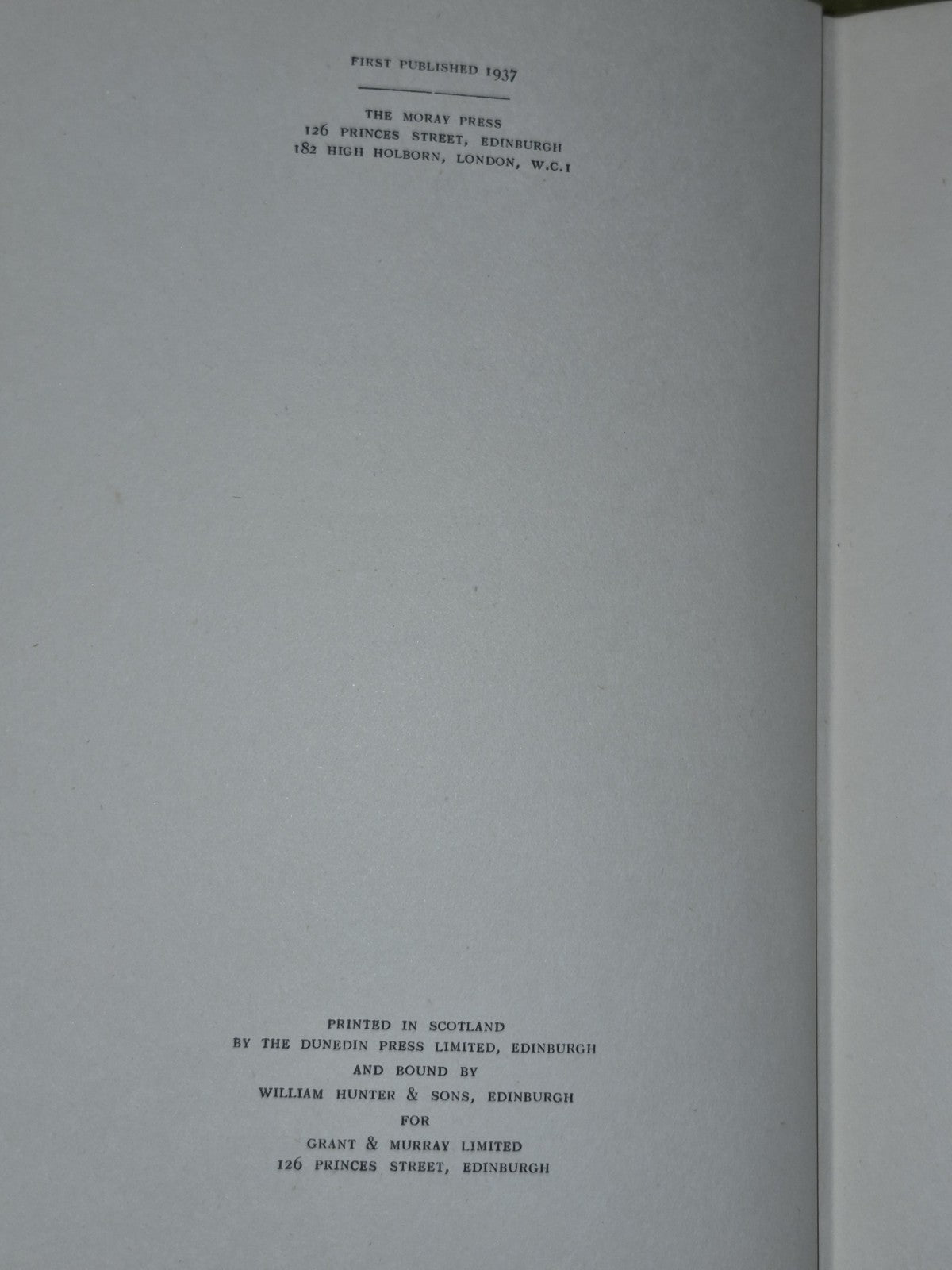 The Peat-Fire Flame Alasdair Alpin Macgregor Dunedin Press 19375