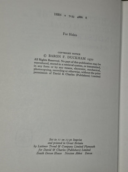 A History of the Scottish Coal Industry Vol 1 - Baron F Duckham , 1970 1st6