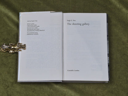 The Shooting Gallery by Hugh C Rae , Constable 1972 1st HB DJ4