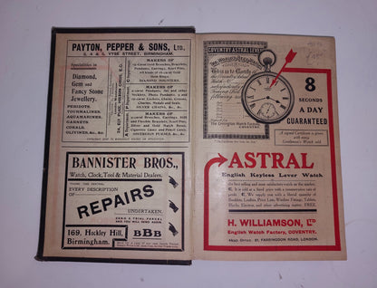 The Jeweller & Metalworker Annual 1912  Adverts, Gold & Silver2
