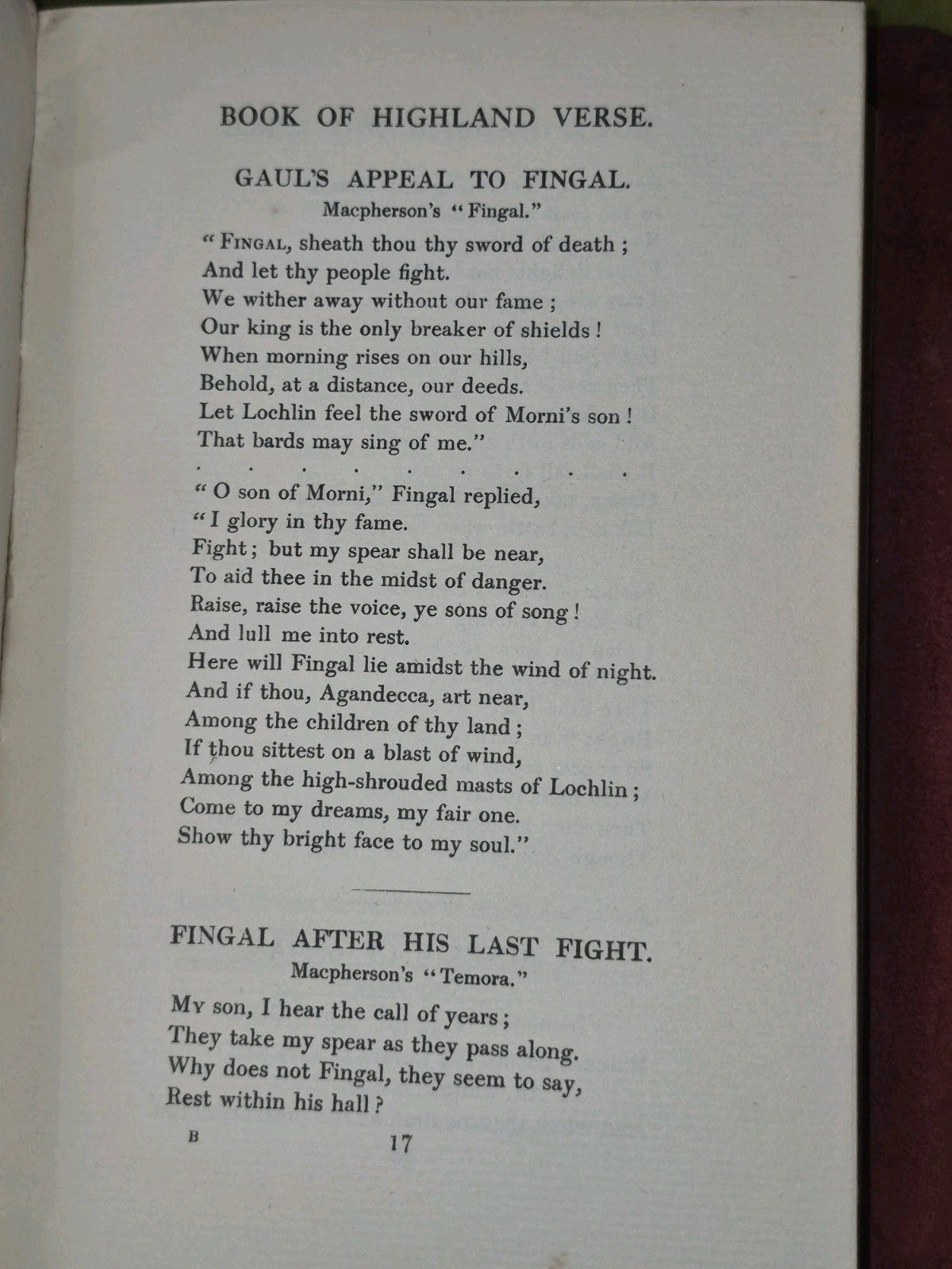 The Book of Highland Verse an English Anthology 1912 Dugald Mitchell9