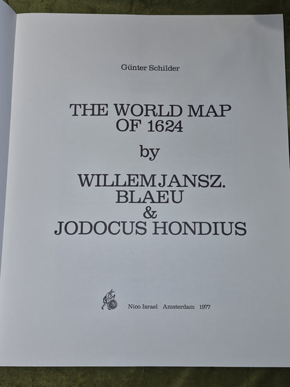 World Maps: 1624, 1669, 1661 1607 1650 Gunter Schilder Nico Israel Amsterdam10