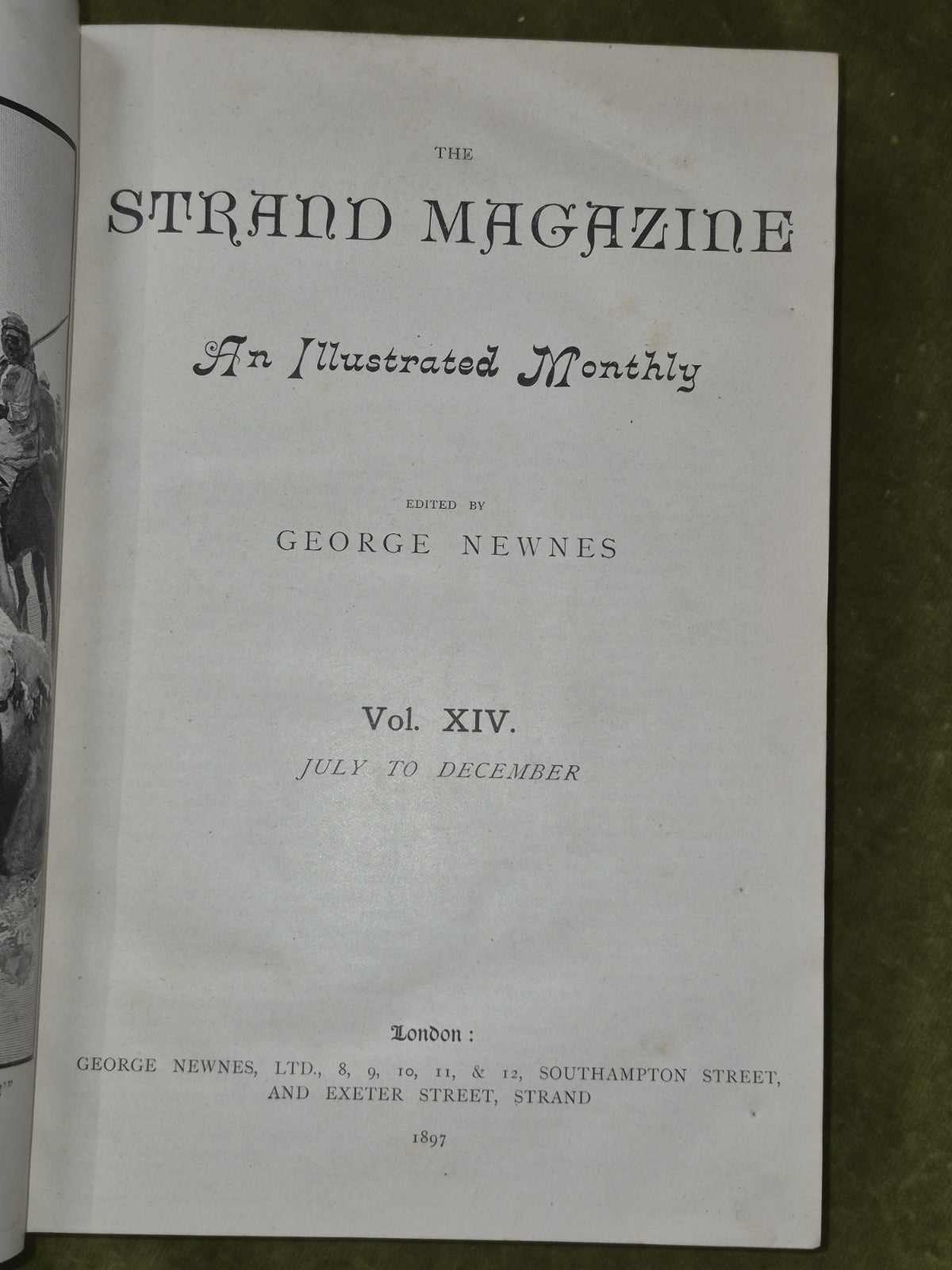 The Strand Magazine Vol. XIV July to December by George Newnes 18975