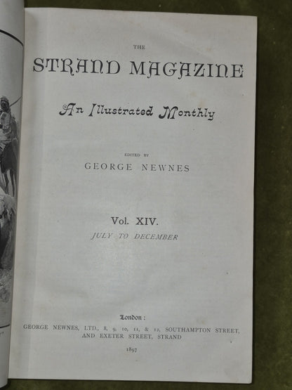 The Strand Magazine Vol. XIV July to December by George Newnes 18975