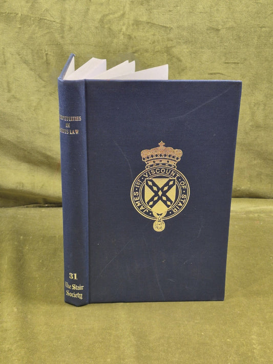 Perpetuities In Scots Law By Robert Burgess 1979 The Stair Society0
