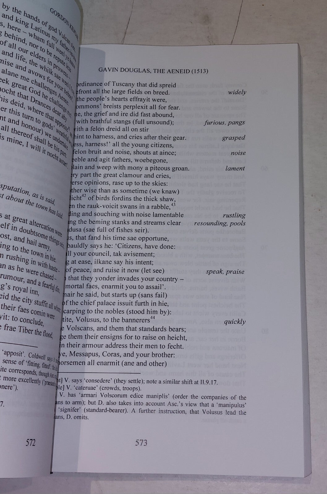 Gavin Douglas, 'The Aeneid' (1513) Volume 2: Books IX  XIII, Appendices, Glo...5