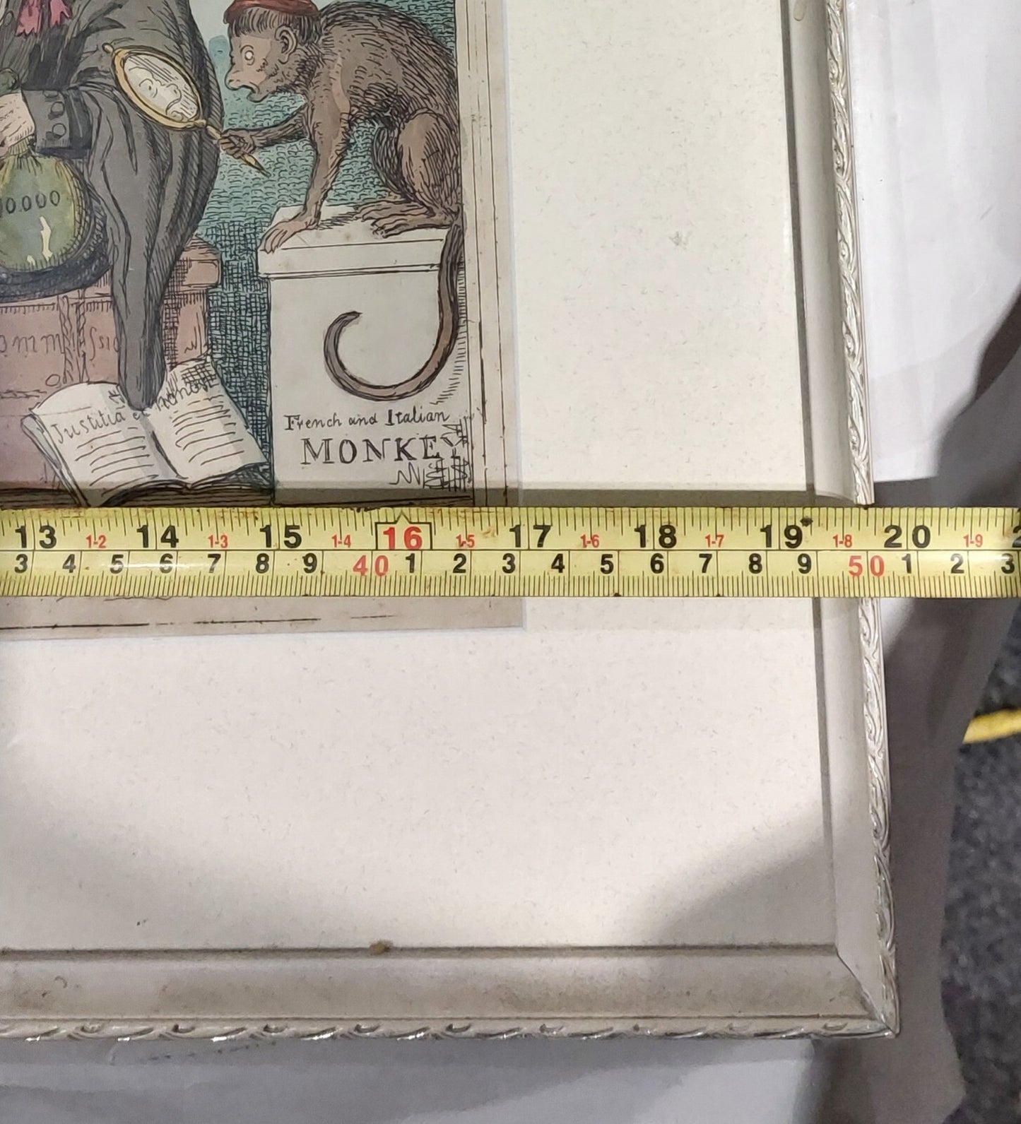 Issac Robert Cruickshank Original Hand Coloured Print MILAN COMMISSION!!! 182012