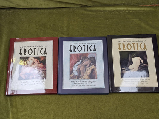 An Illustrated Anthology of Erotica in 3 Vols - Hill & Wallace , Little & Brown0