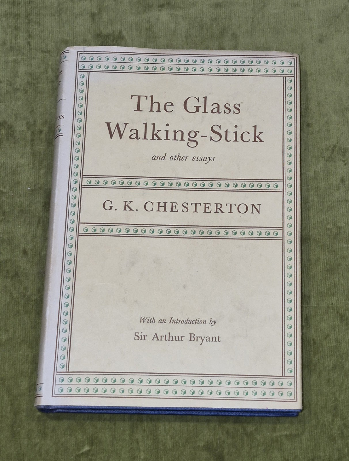 THE GLASS WALKING-STICK - G.K.Chesterton - 1955 1st ed. HB0