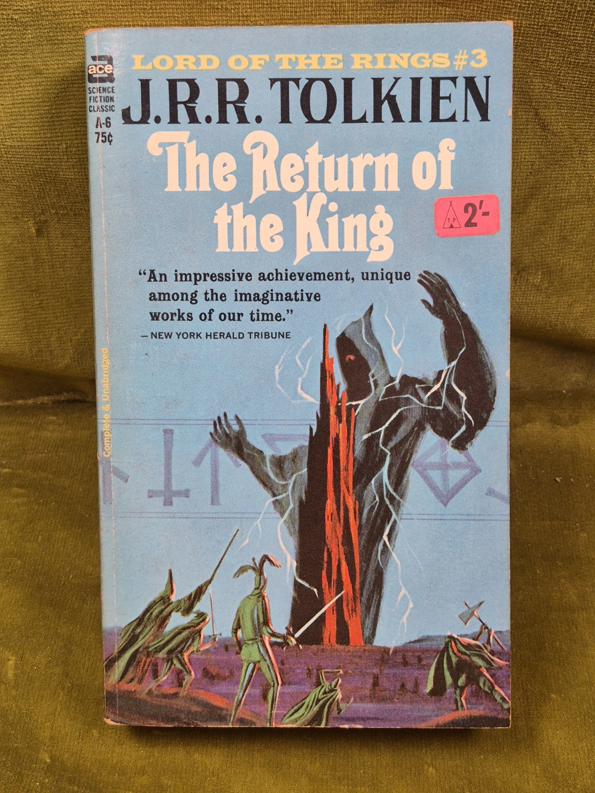 The Return of the King Ace Books 1965 Unauthorised Tolkien0