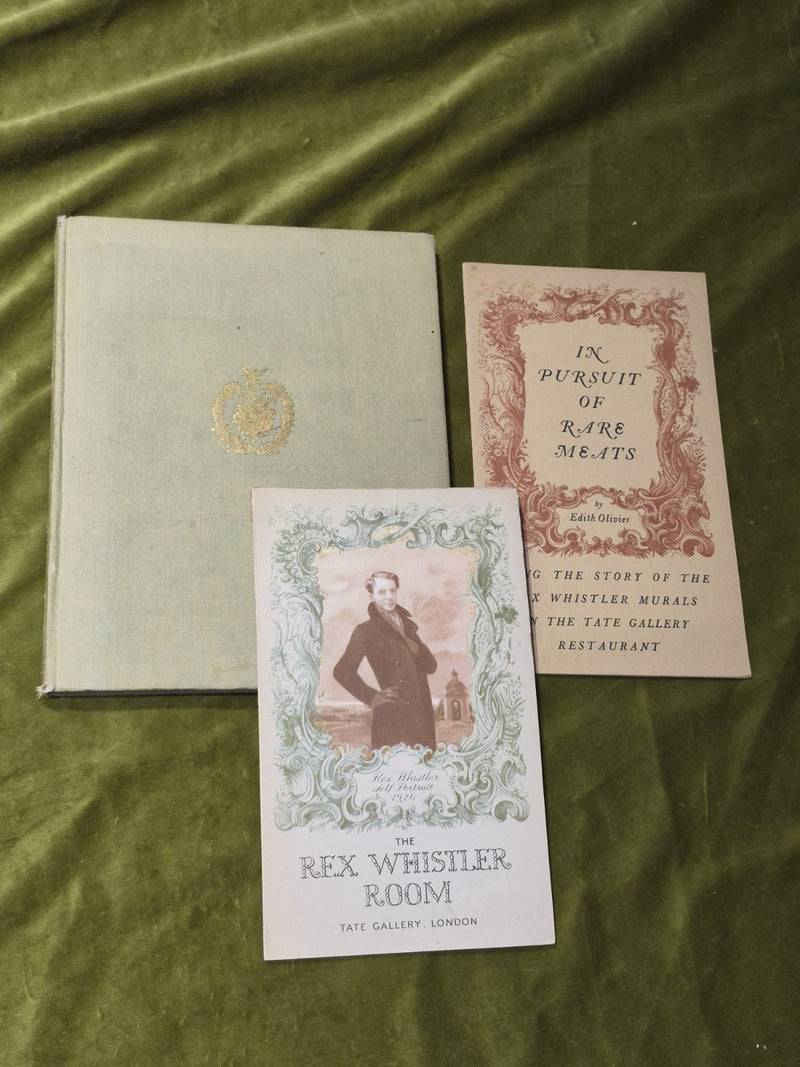 Rex Whistler His Life 1948 Whistler Room Tate Gallery, In Pursuit of Rare Meats0