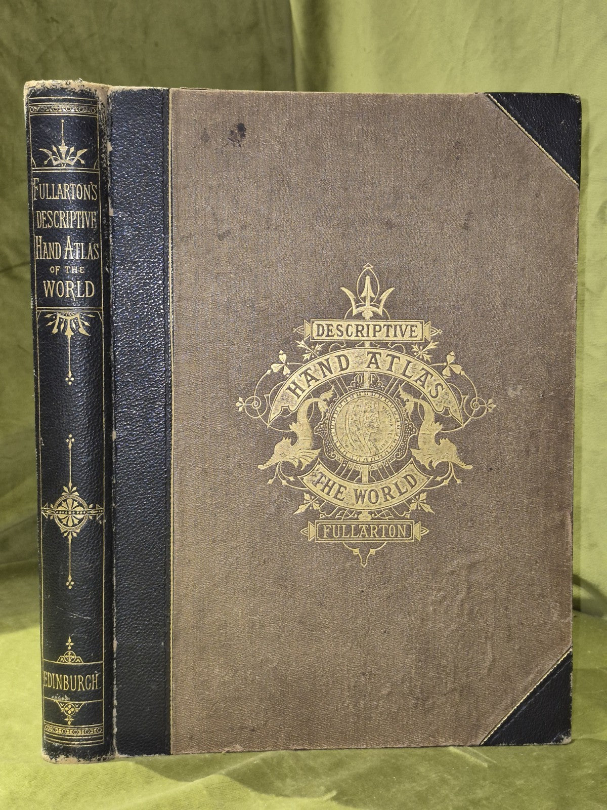 Zell's Descriptive Hand Atlas of The World (1871) John Bartholemew A Fullarton0