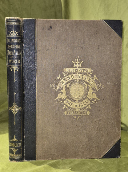 Zell's Descriptive Hand Atlas of The World (1871) John Bartholemew A Fullarton0