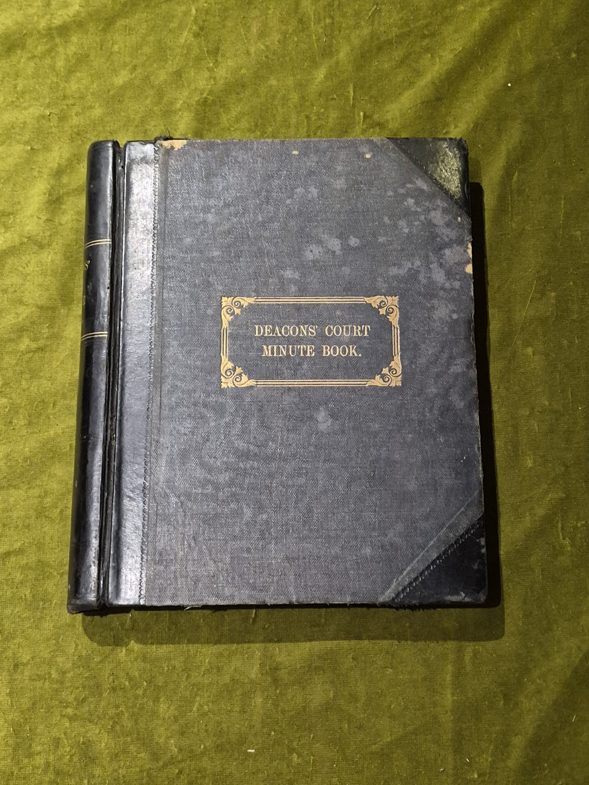 Deacon's Court Minute Book - Handwritten - Leswalt Parish 1923-19380