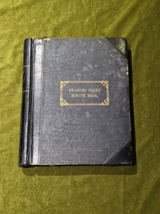 Deacon's Court Minute Book - Handwritten - Leswalt Parish 1923-19380