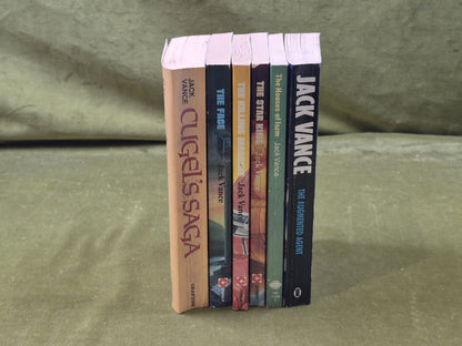 6 Jack Vance Vintage Sci-Fi Novels, Paperback2