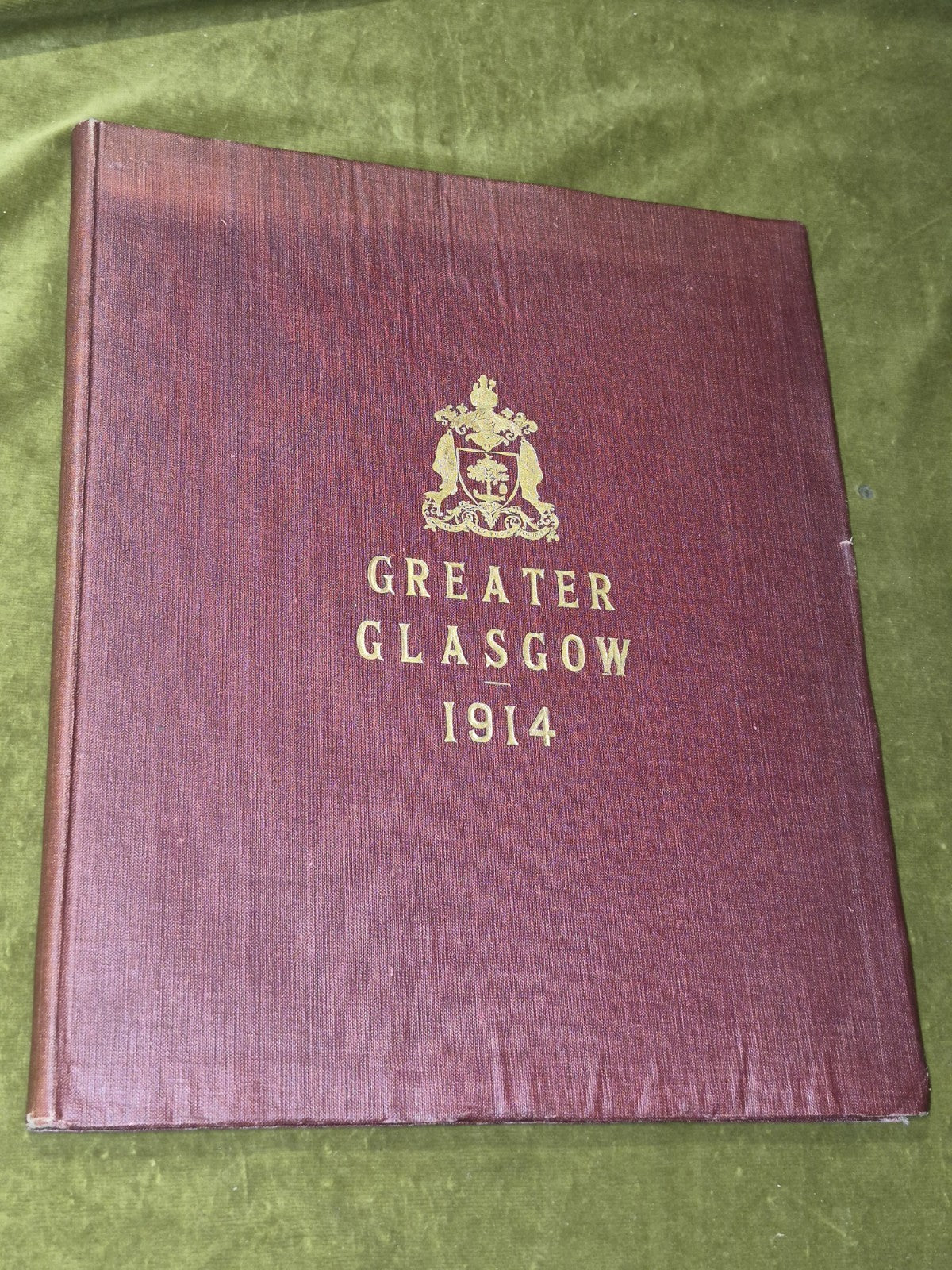Greater Glasgow 1914 Henry Munro First Edition0