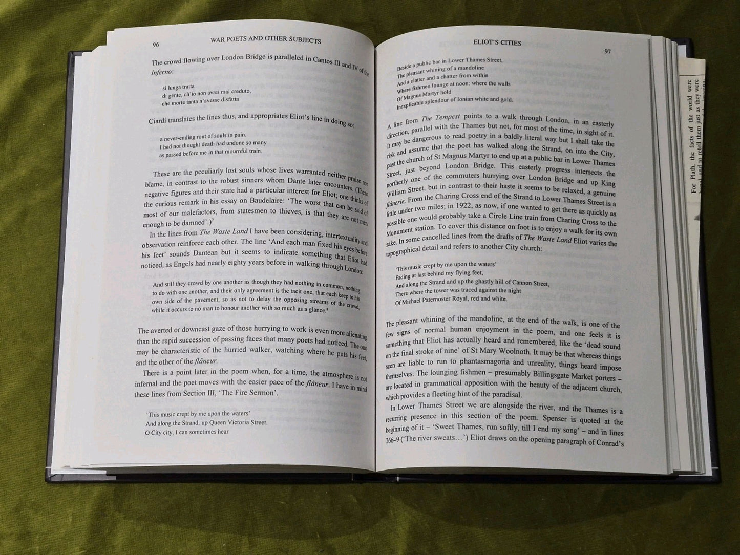 War Poets and Other Subjects, Bernard Bergonzi5