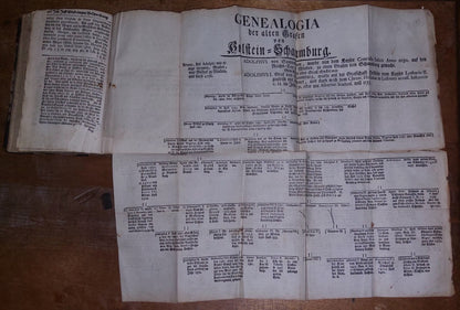 Sammlung - Historie - Schaumburg 1751 German Book, Collection Of 4 In 1 Binding 10