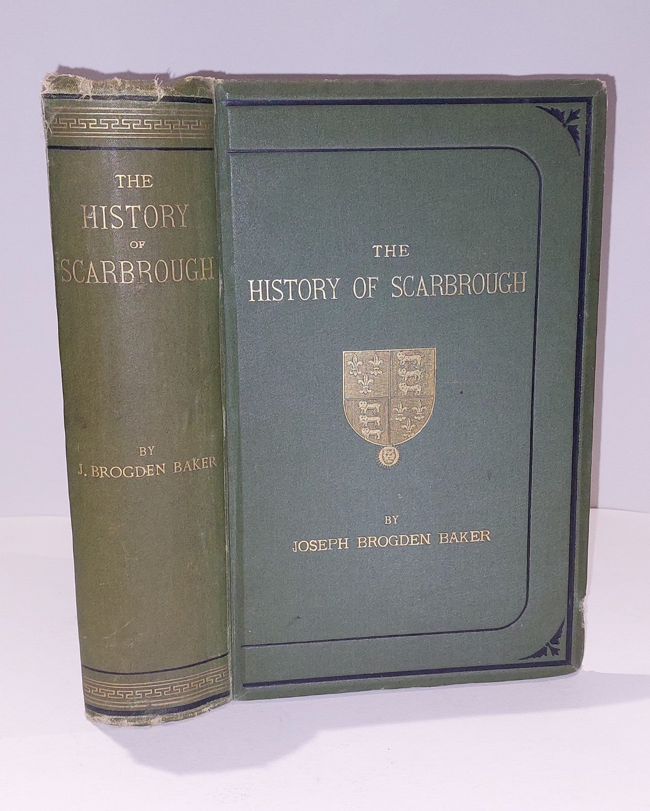 The History Of Scarbrough By Joseph Brogden Baker (1882) 1st Ed Hb Book0