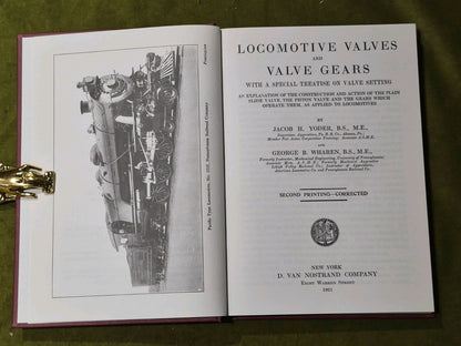 Locomotive Valves And Valve Gears By J.H. Yoder & G.B. Wharen 1921 2nd printing4