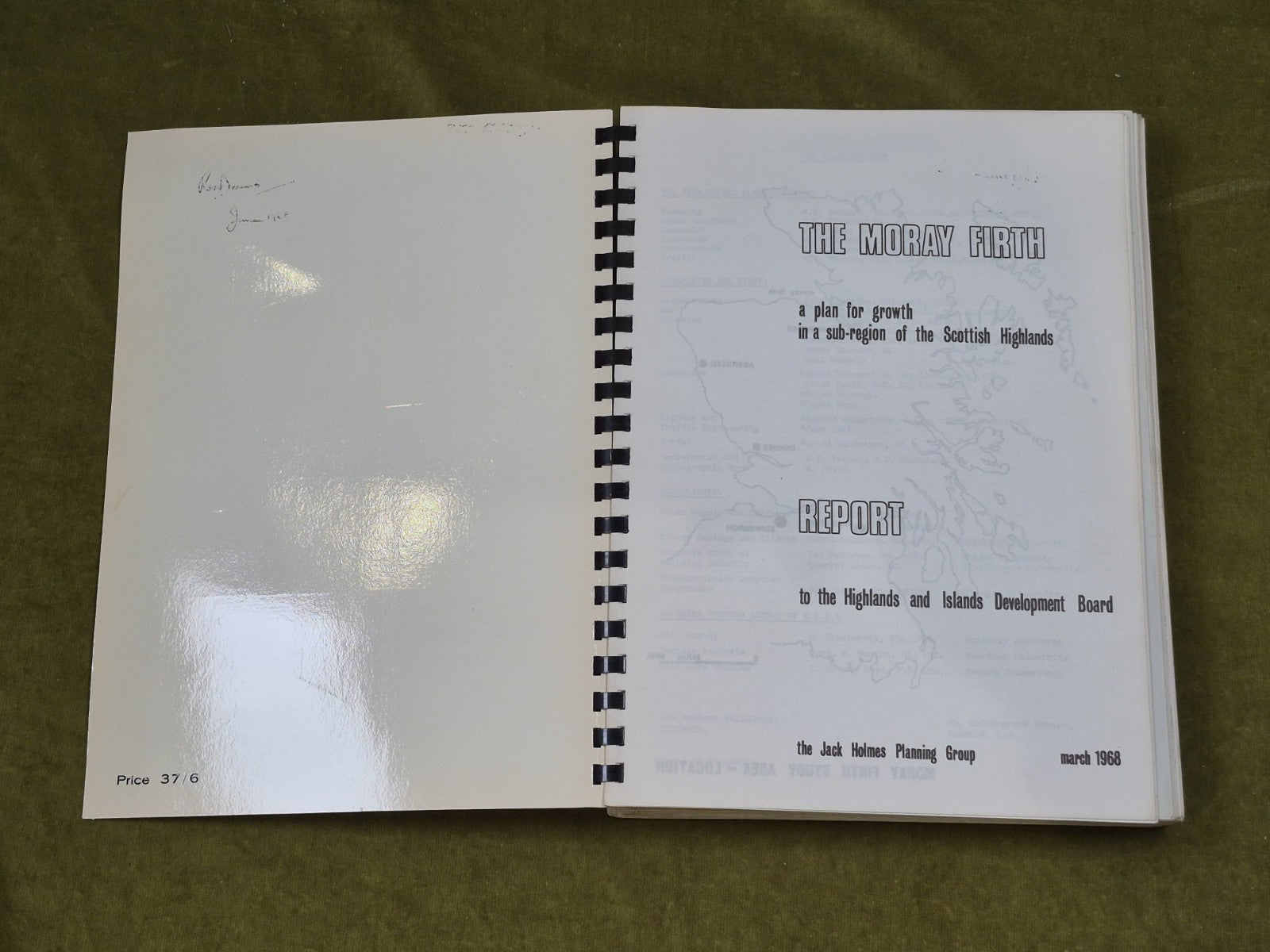 Moray Firth a Plan for Growth - Jack Holmes Planning Group March 19683