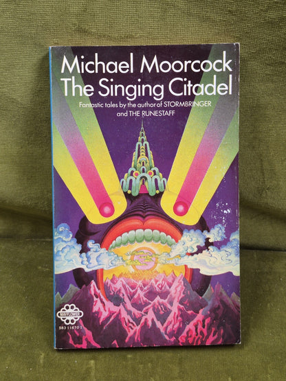 The Singing Citadel First Edition Michael Moorcock 1970 Mayflower Paperback0